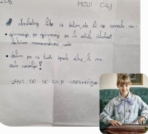 Mala citrarka Tanja Lončar.